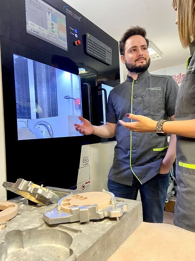 Modernes CAD/CAM Arbeitsumfeld im Dentallabor